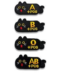 黒猫 血液型パッチ