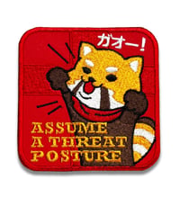 威嚇シリーズ レッサーパンダ