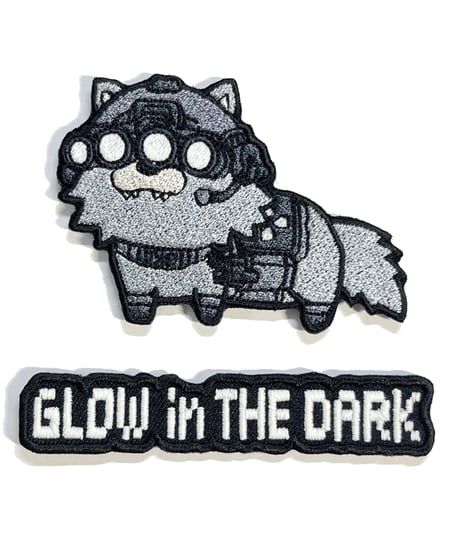 にとろんぱっち　ローンウルフ　ぬいぐるみ　VTGコラボ　黒 にとろんぱっちの販売所