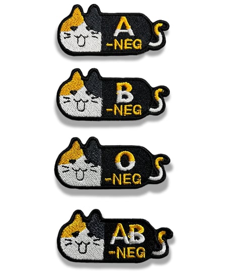 三毛猫血液型パッチ