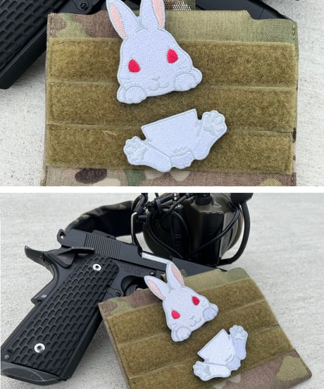 はさみ白うさぎ
