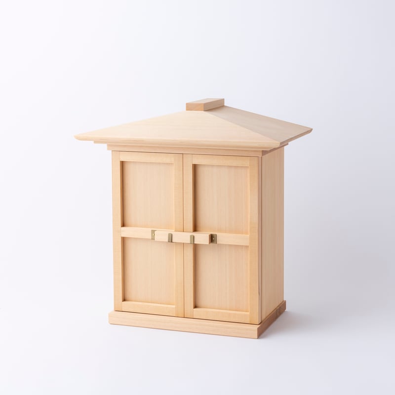 OGAMIDO」寄棟屋根 | たなごころ（ウッドペッカーの神仏具）