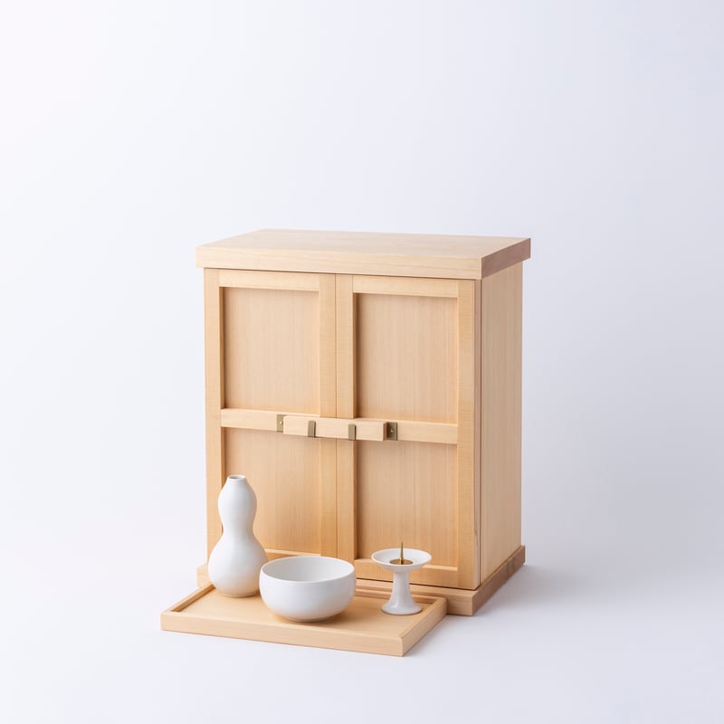 うーたん様……【木製屋根〈改〉】オーダー製作専用 OGAMIDO」屋根なし | たなごころ（ウッドペッカーの神仏具）