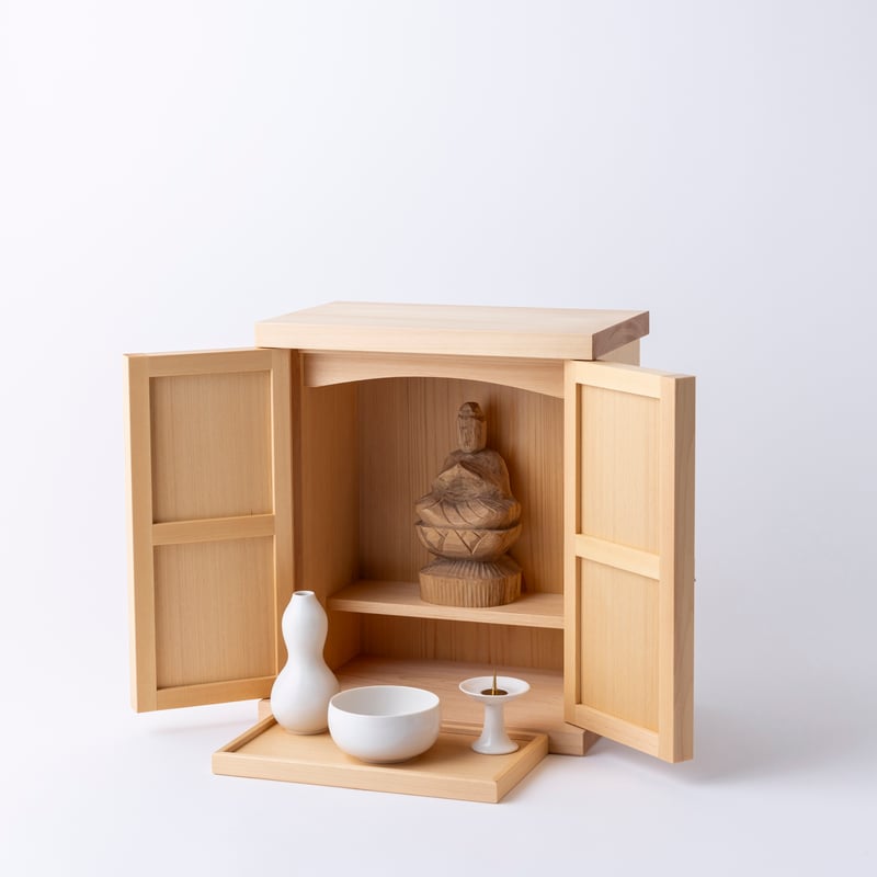 OGAMIDO」屋根なし | たなごころ（ウッドペッカーの神仏具）