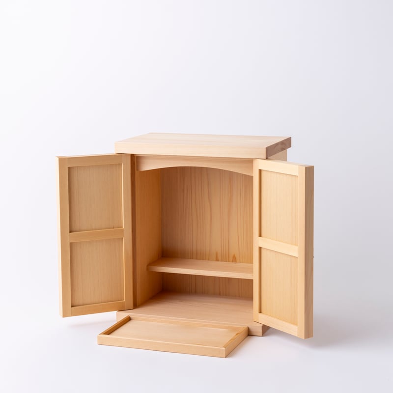 OGAMIDO」屋根なし | たなごころ（ウッドペッカーの神仏具）