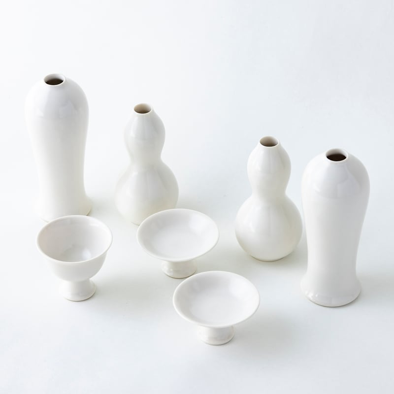 神棚「GIRIDO」神具7点セット | たなごころ（ウッドペッカーの神仏具）