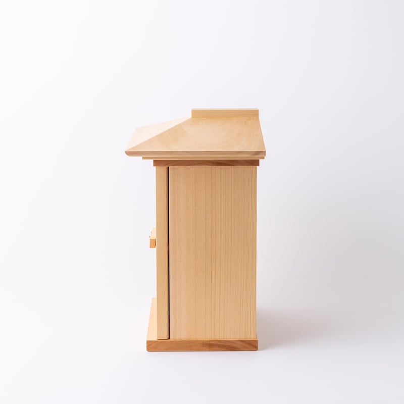 うーたん様……【木製屋根〈改〉】オーダー製作専用 OGAMIDO」寄棟屋根 | たなごころ（ウッドペッカーの神仏具）
