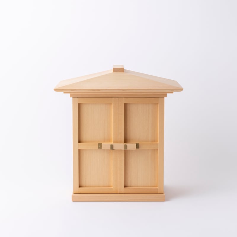 OGAMIDO」寄棟屋根 | たなごころ（ウッドペッカーの神仏具）