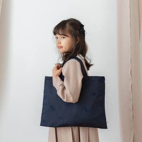 Embroidery bag / Navy