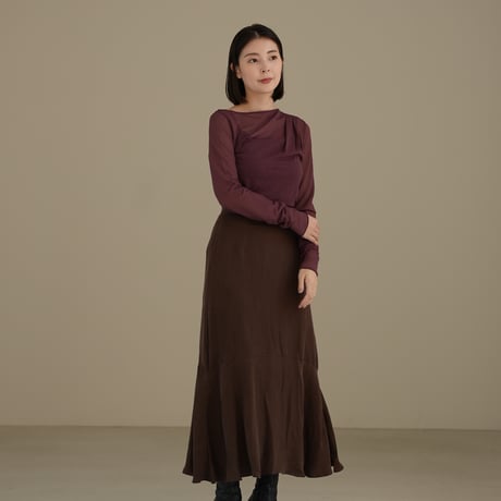 ladies Siren skirt / brown