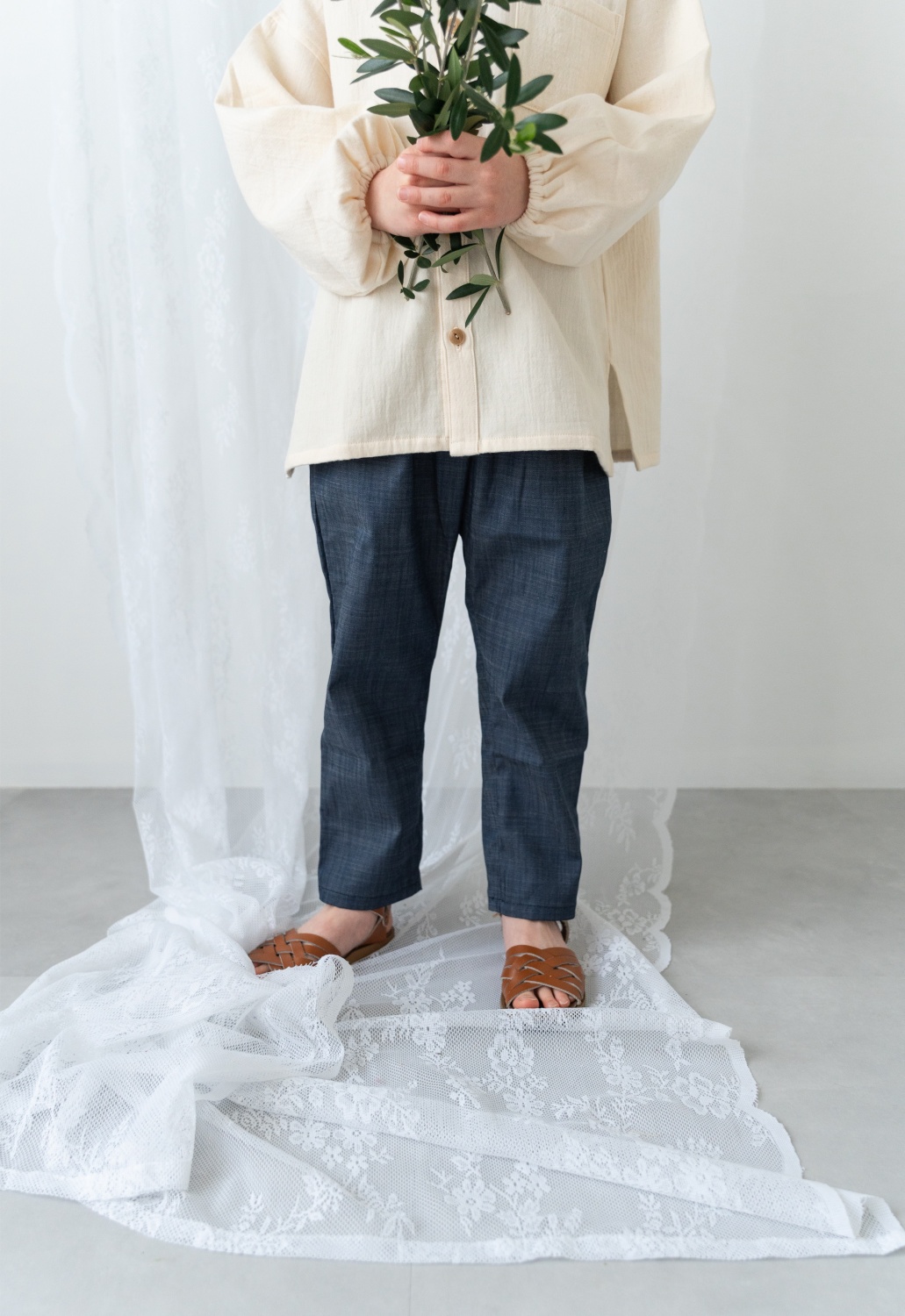 Sarrouel pants / denim | june -little closet-