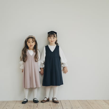 kids Wide jumper skirt / pink
