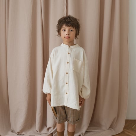 Stand over shirt / milk