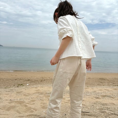 Sarrouel pants / Milk