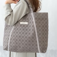 Lesson bag / cocoa lace