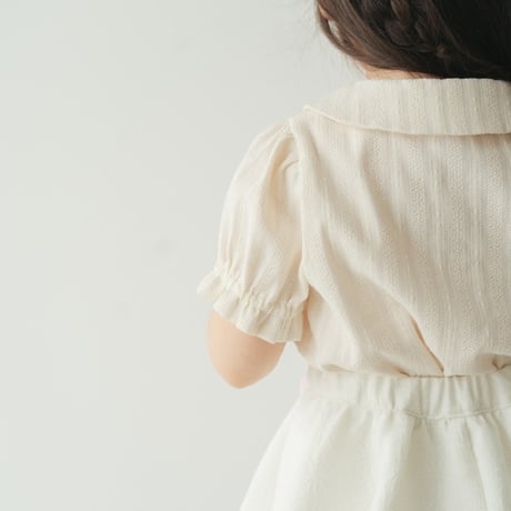 Coco blouse / Cream lace