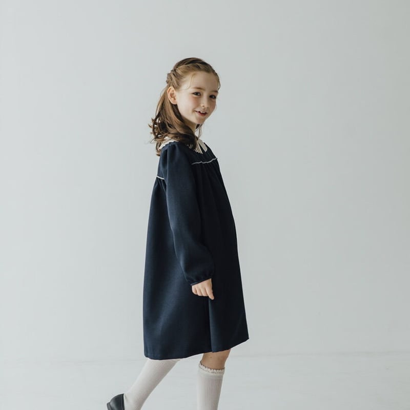 Petal / classic navy | june -little closet- Petal / classic navy | june -little closet-