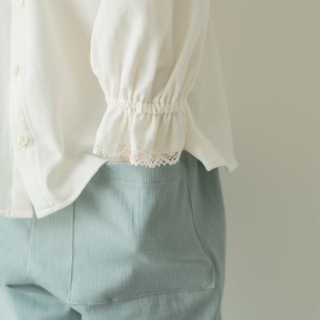 Sarrouel pants / Light denim