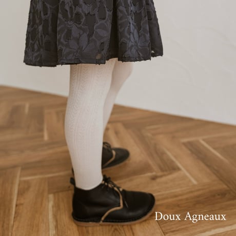 Collegien / Angélique- Pointelle Merino Wool Tights