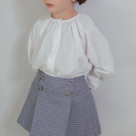 Traditional skirt / blue check