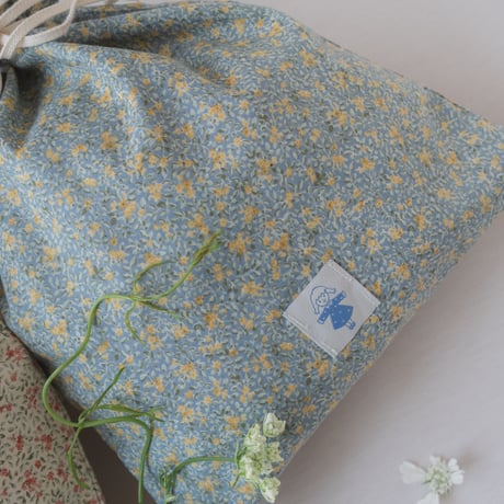 Drawstring bag / little flower