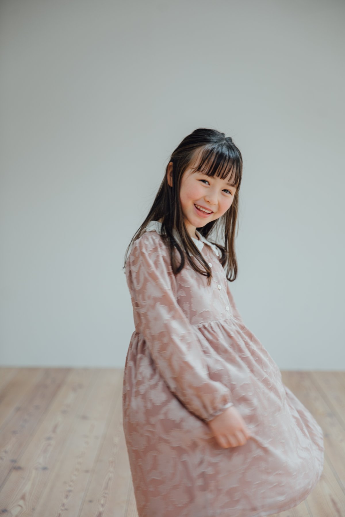 Anna / dusty pink flower | june -little closet-