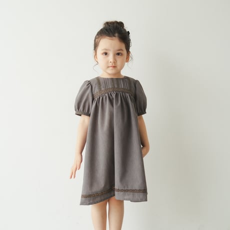Papillotte dress / Soft charcoal