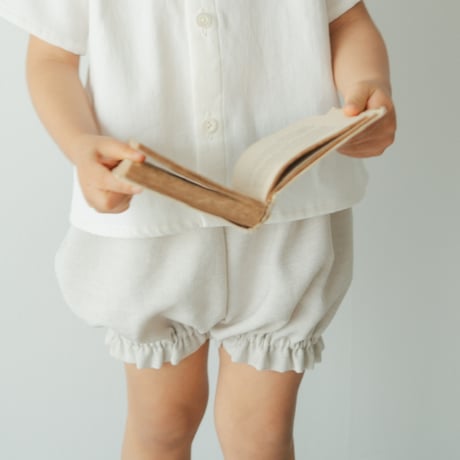 Pumpkin pants / Linen beige