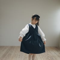 Wide jumper skirt / navy