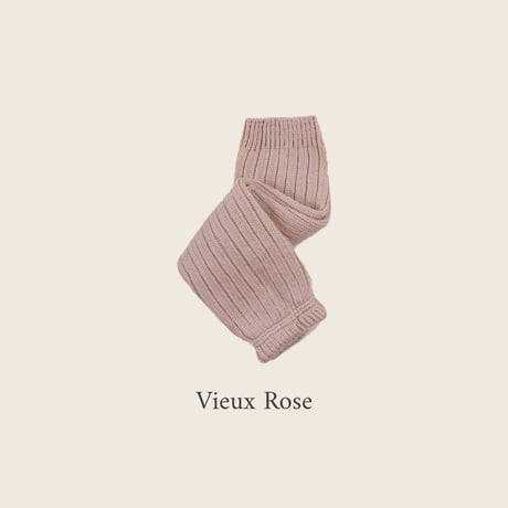 Collegien / Hélène - Ribbed Merino Wool Legwarmers