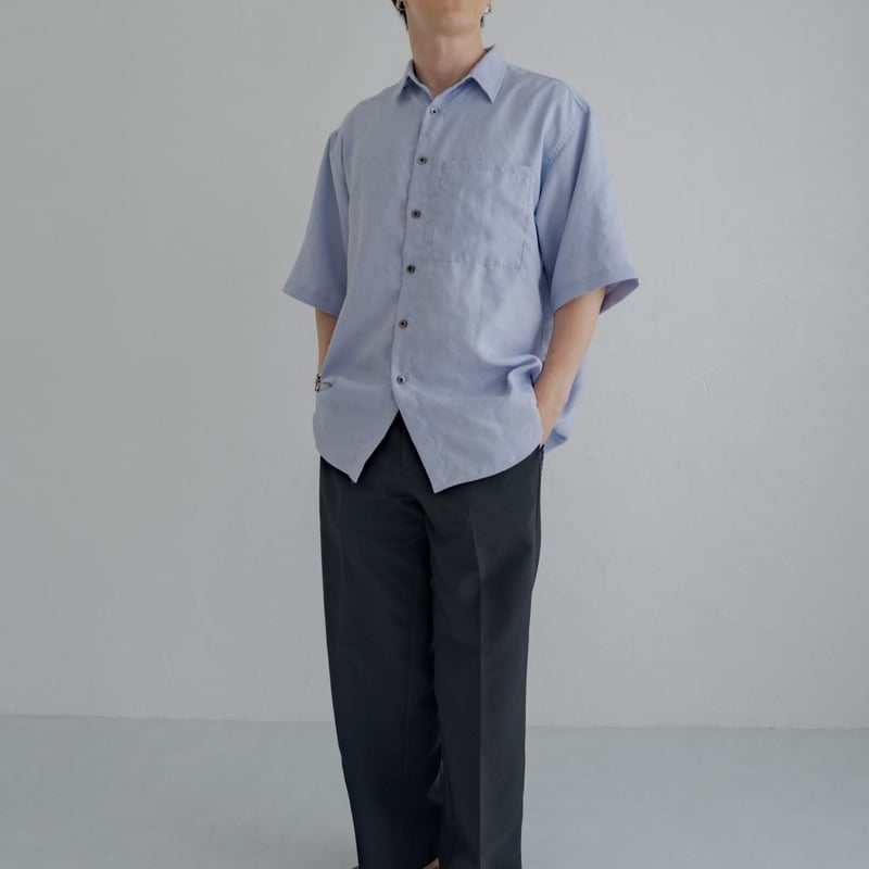 Mens Summer shirt / Powder blue | june -little