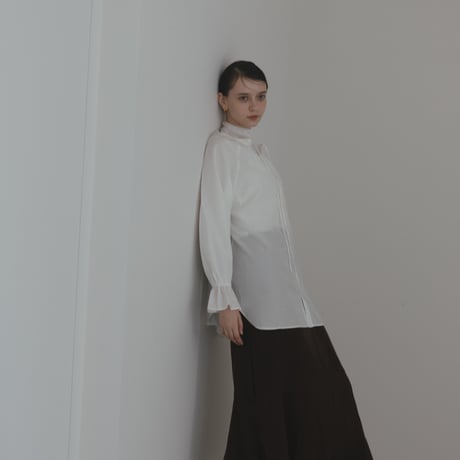 ladies Candy sleeve blouse / white