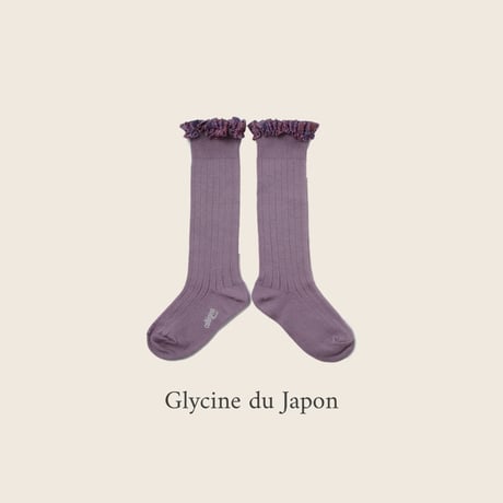 Collegien / Elisabeth - Liberty Ruffle Ribbed Knee-high Socks