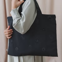Embroidery bag / Black