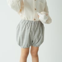 Pumpkin pants (normal) / Quiet gray check