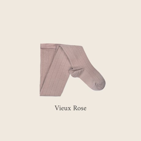 Collegien / Angélique- Pointelle Merino Wool Tights