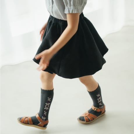 Balloon skirt / Black