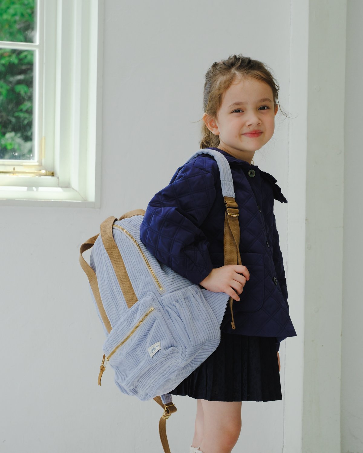 Back pack / ice blue | june -little closet-