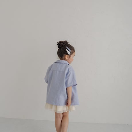kids Summer shirt / Powder blue