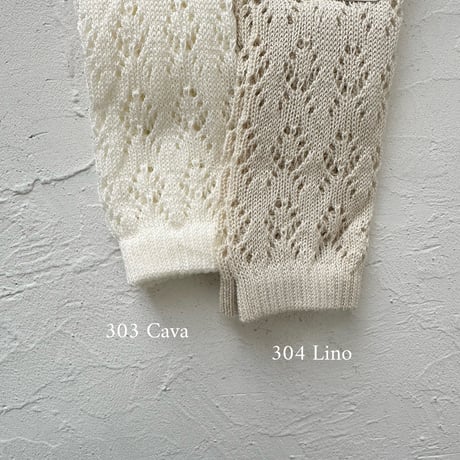 condor / Perle geometric openwork knee socks 2507-2