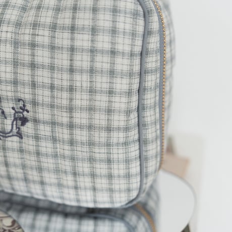 Vanity pouch (M) / check