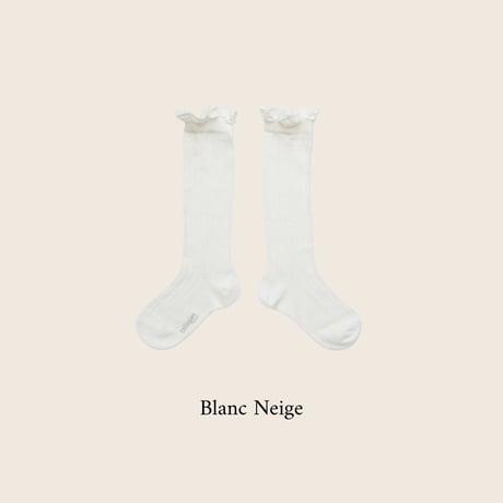 Collegien / Marie-Anaïs Lightweight Knee-high Socks with Lace Frill