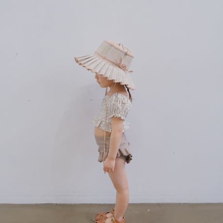 Swim wear - Frill / earth flower