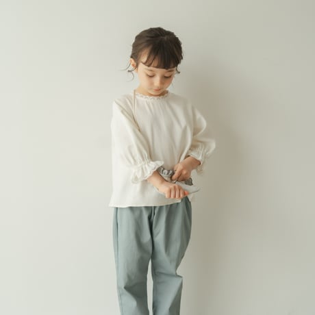 Sarrouel pants / Light denim