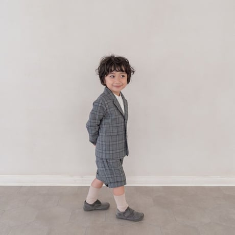 Short pants / grey check