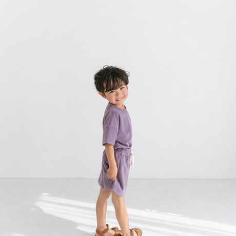 Pile tee / grape