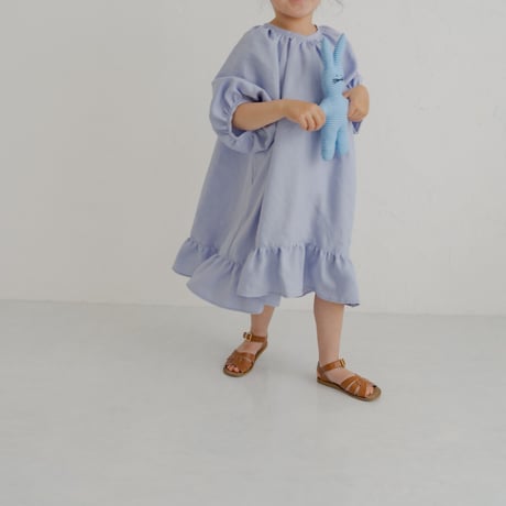 kids Summer dress / Powder blue