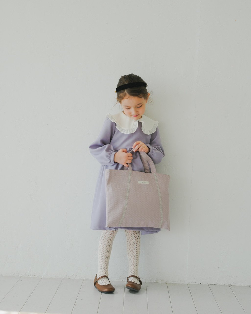 Lesson bag / Whisper Lilac | june -little closet-