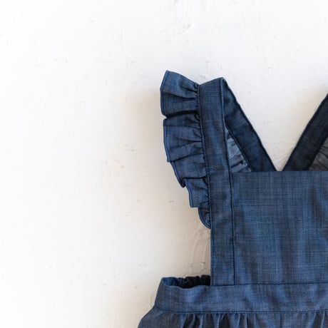 Apron romper / denim