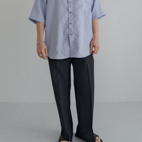 Mens Summer shirt / Powder blue